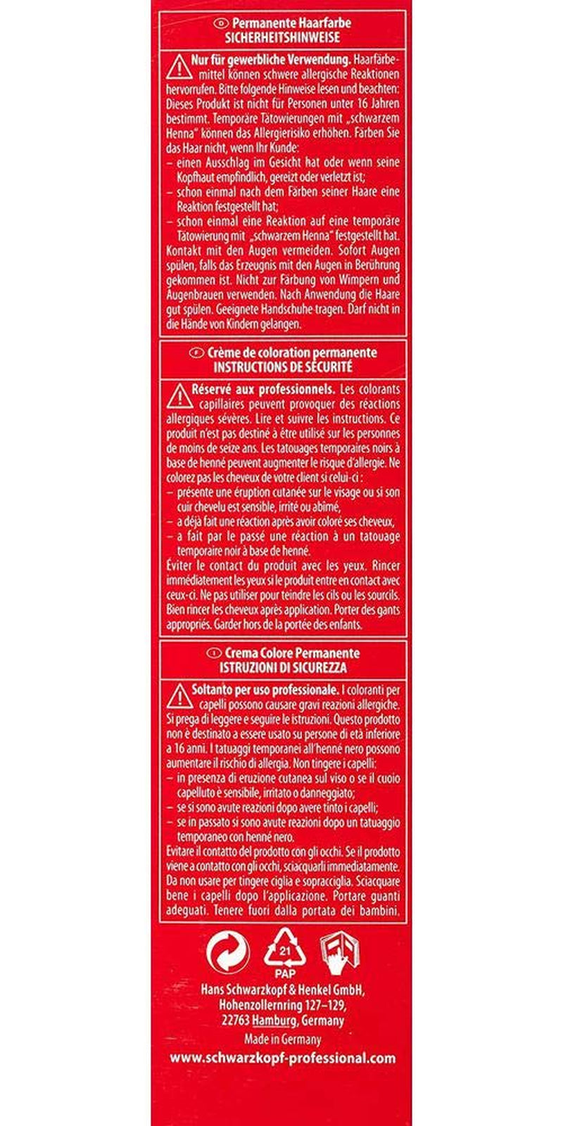 Schwarzkopf IGORA Royal Premium Haarfarbe 6-68 dunkelblond schokoladenrot, 1 Packung (1 x 60 g) Haarfarbe Naty Shop
