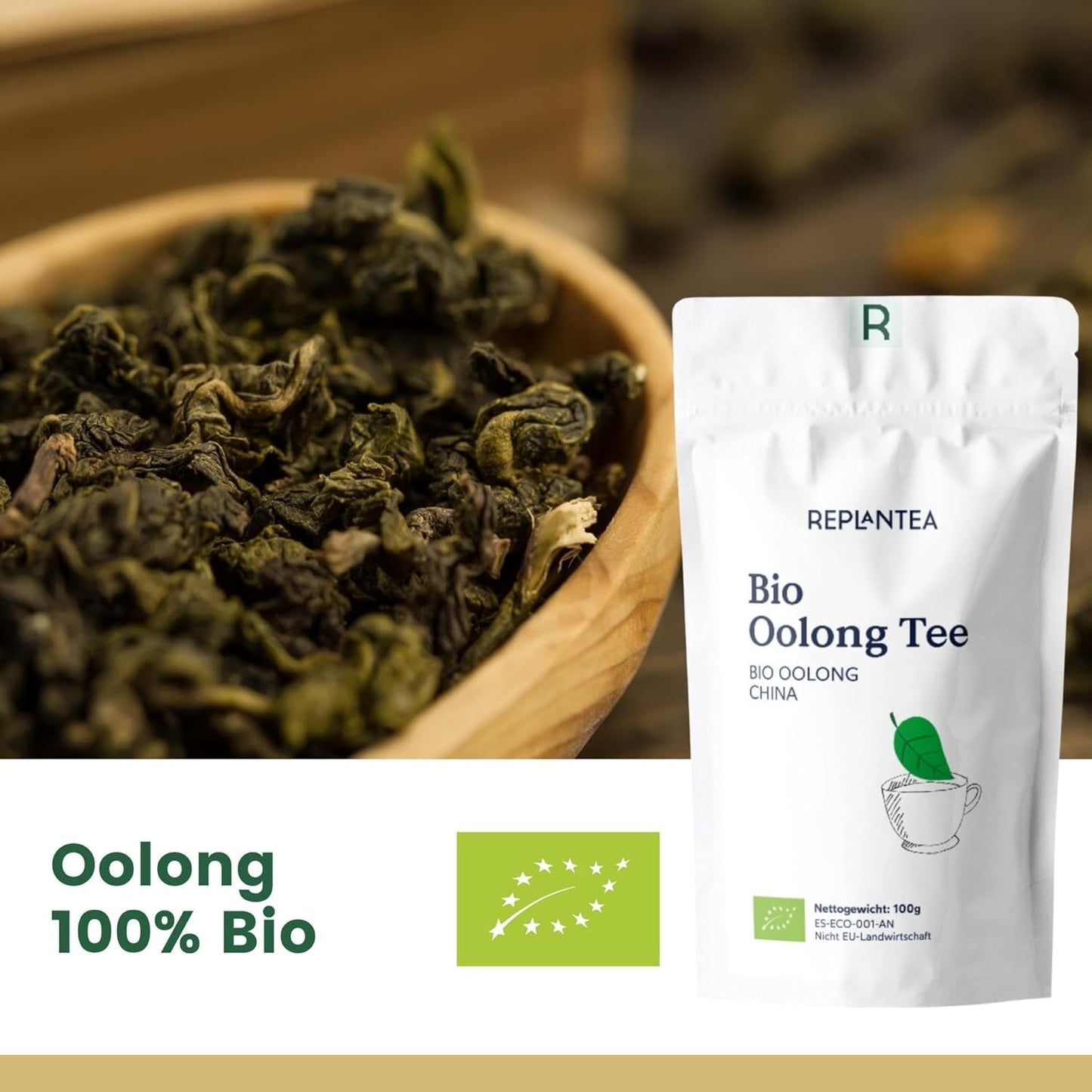 Bio Oolong Tee 100 G (50 Tassen) | Tie Guan Yin Oolong Tee REPLANT