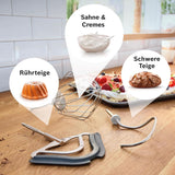 Küchenmaschine Bosch Serie 4 MUM5X720, integrierte Waage, Edelstahlschüssel 3,9 l, Mixer 1,25 l, 1000 W, Zubehör für Lebensmittel und Stillen, Bebe Naty Shop