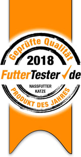 MjAMjAM – Premium-Nassfutter für Katzen – Mischpackung I – Huhn, Rind, Herzen, 12er-Pack (12 x 125 g), getreidefrei mit extra Fleisch