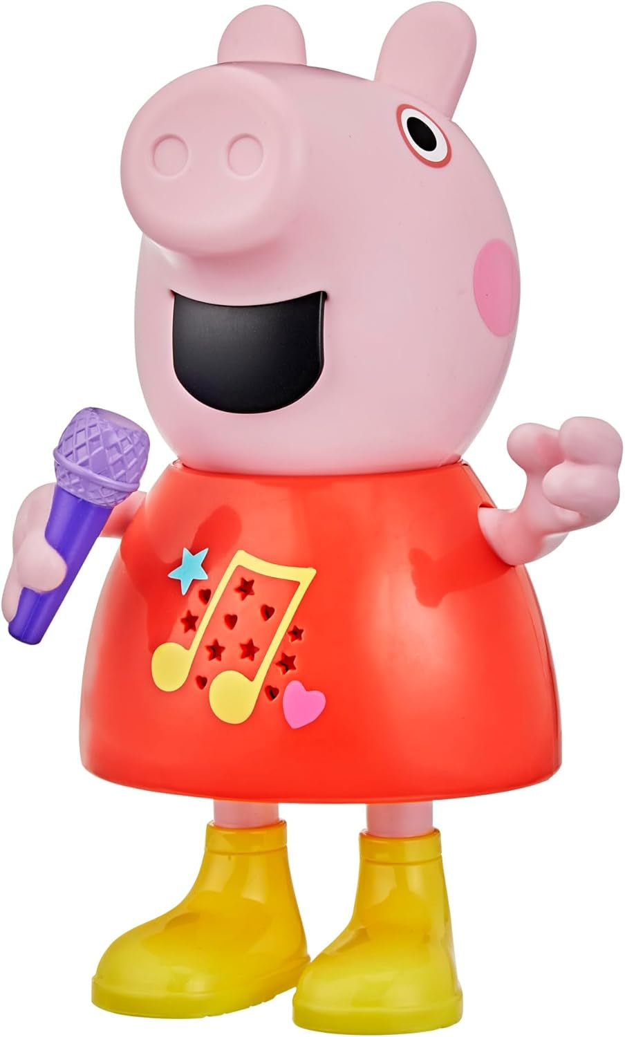 Peppa Pig Puppe, sprechend und singend, rosa, 20 cm
