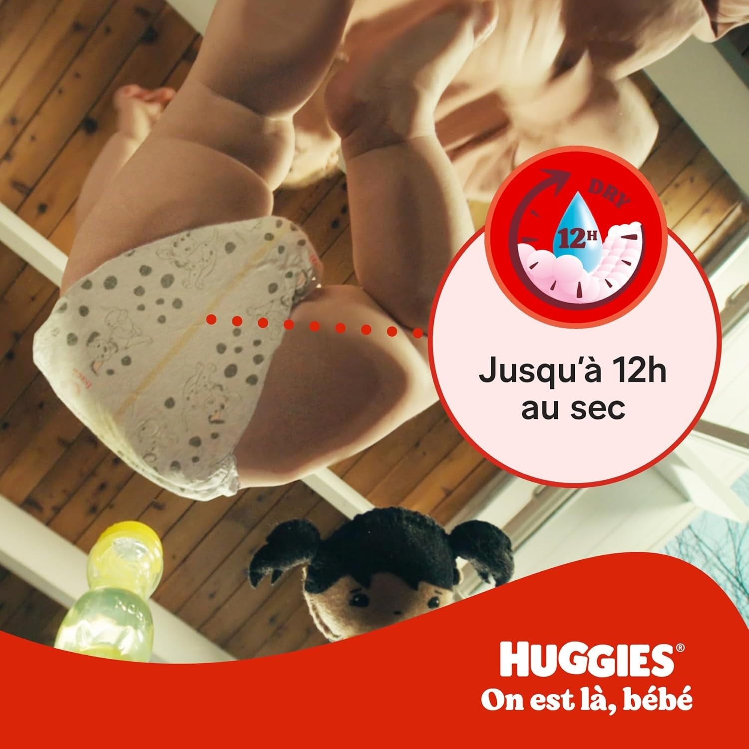 Huggies Babywindeln Little Movers, Disney-Design, Größe 5, 126 Stück (3 x 42), Monatsbox