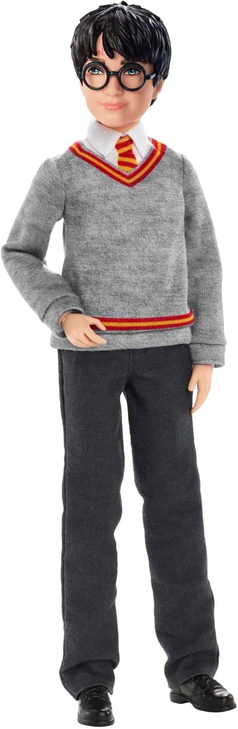 Mattel Harry Potter – Sammelpuppe (ca. 26 cm) mit Hogwarts-Uniform, Gryffindor-Robe und Zauberstab, Spielzeug ab 6 Jahren FYM50 Actionfiguren Naty Shop