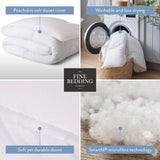 Twin Spundown-Bettdecke, 4,5 Tog, leicht, hypoallergen, warm, waschbar, Sommerdecke, Doppelbett, luxuriöser Bezug in Hotelqualität mit unseren recycelten Materialien Naty Shop Quilts & Quilts