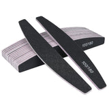 URAQT Professionelle Nagelfeile, 16 Stück, Feile 100/180, Waschbar, Für Nägel, Doppelseitig – Friseursalon, Haustiere (White)