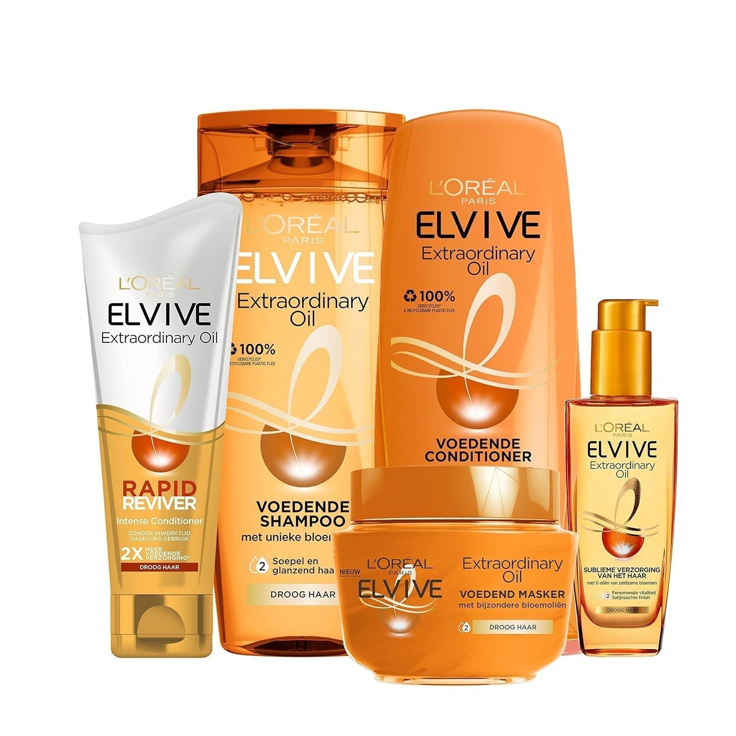 L'Oréal Paris Elvive Haarmaske 300 ml Öl Außergewöhnliche Haarmaske Naty Shop