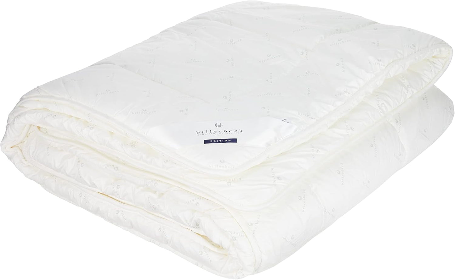 Billerbeck E21 King-Faser-Bettdecke – Bettdecke aus raffinierter Aloe-Vera-Faser – 135 x 200 cm Ganzjahresdecke mit mittlerer Wärme, weiß Naty Shop Bettdecken Einzelbett 155 x 220 cm warm (W)