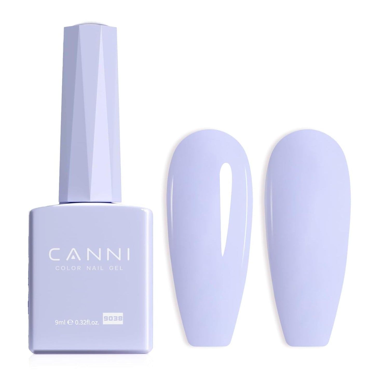 CANNI Gel-Nagellack, semipermanent, dunkelviolett, Nagellack, UV-Gel, Soak Off, Maniküre