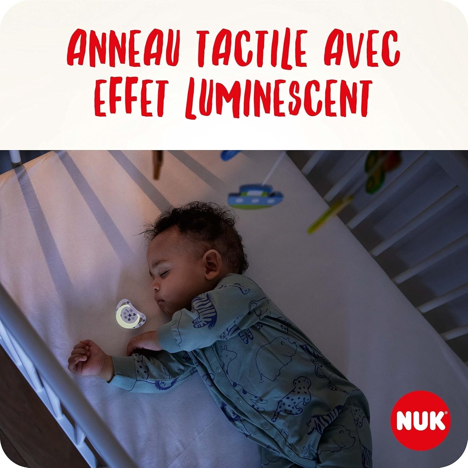 NUK Star Night & Day Baby-Schnuller 0–6 Monate, leuchtet im Dunkeln, BPA-freies Silikon, rosa Katze, 2er-Pack