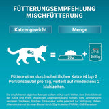 PURINA ONE Sensitive Nassfutter für Katzen, zarte Stücke in Hühnersauce, 26er Pack (26 x 85g)