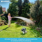 Tropfbewässerungsschlauch, Bewässerungsschlauch, 1/2 Zoll, 7,5 m, 3-teiliges Schlauchset