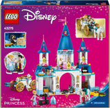 LEGO® Disney Prinzessinnen-Schloss Aschenputtel und Pferdekutsche, Set für Mädchen ab 6 Jahren, fantastisches Spielzeug mit Mini-Puppen Prinzessin Aschenputtel und Prinz Charming, Geschenkidee für Disney-Fans 43275 Bausets Beuche den LEGO-Store