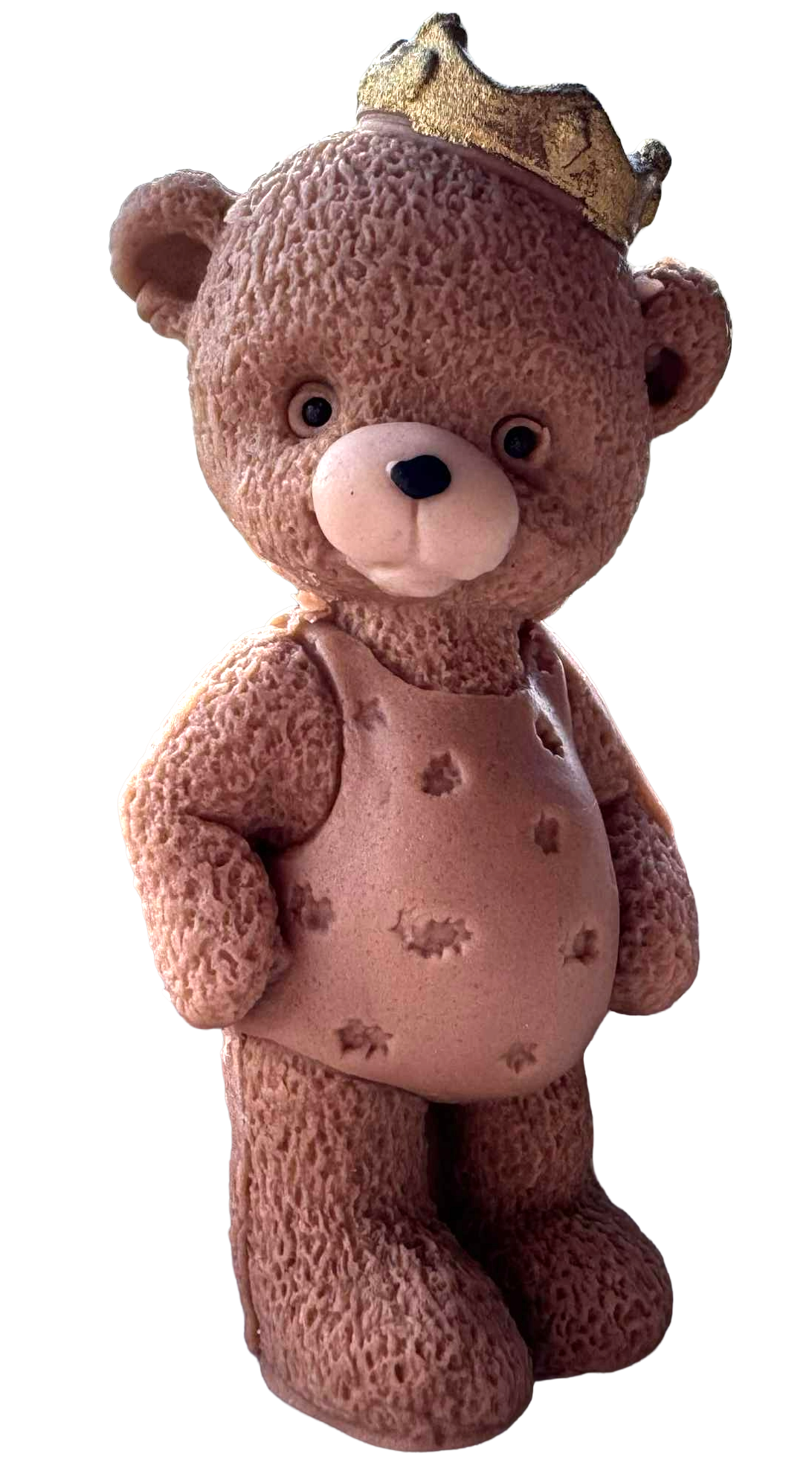 Essbarer Teddybär mit zuckersüßen Köstlichkeiten – festliche Dekoration für köstliche Kuchen und Torten