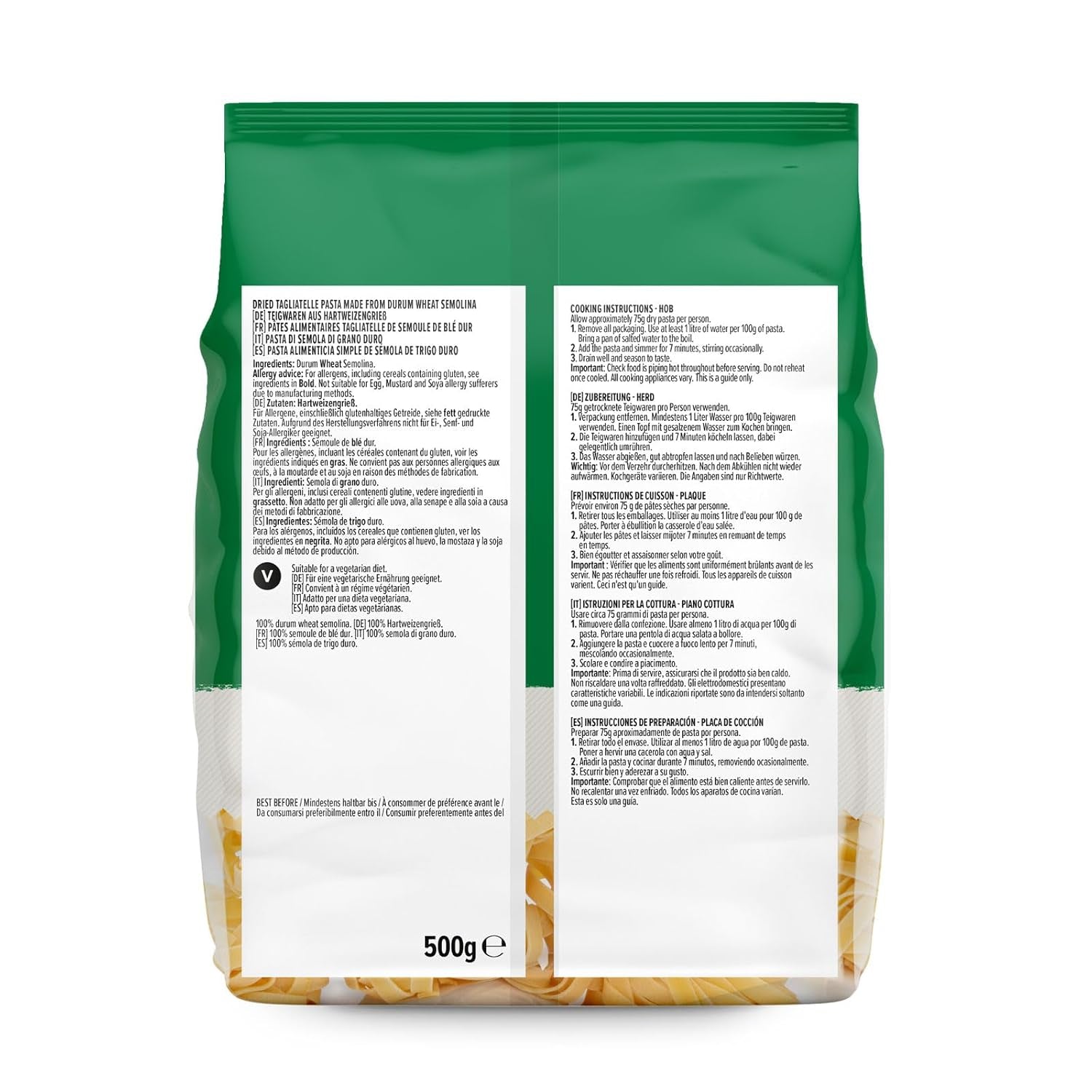 Tagliatelle von Amazon, 500g