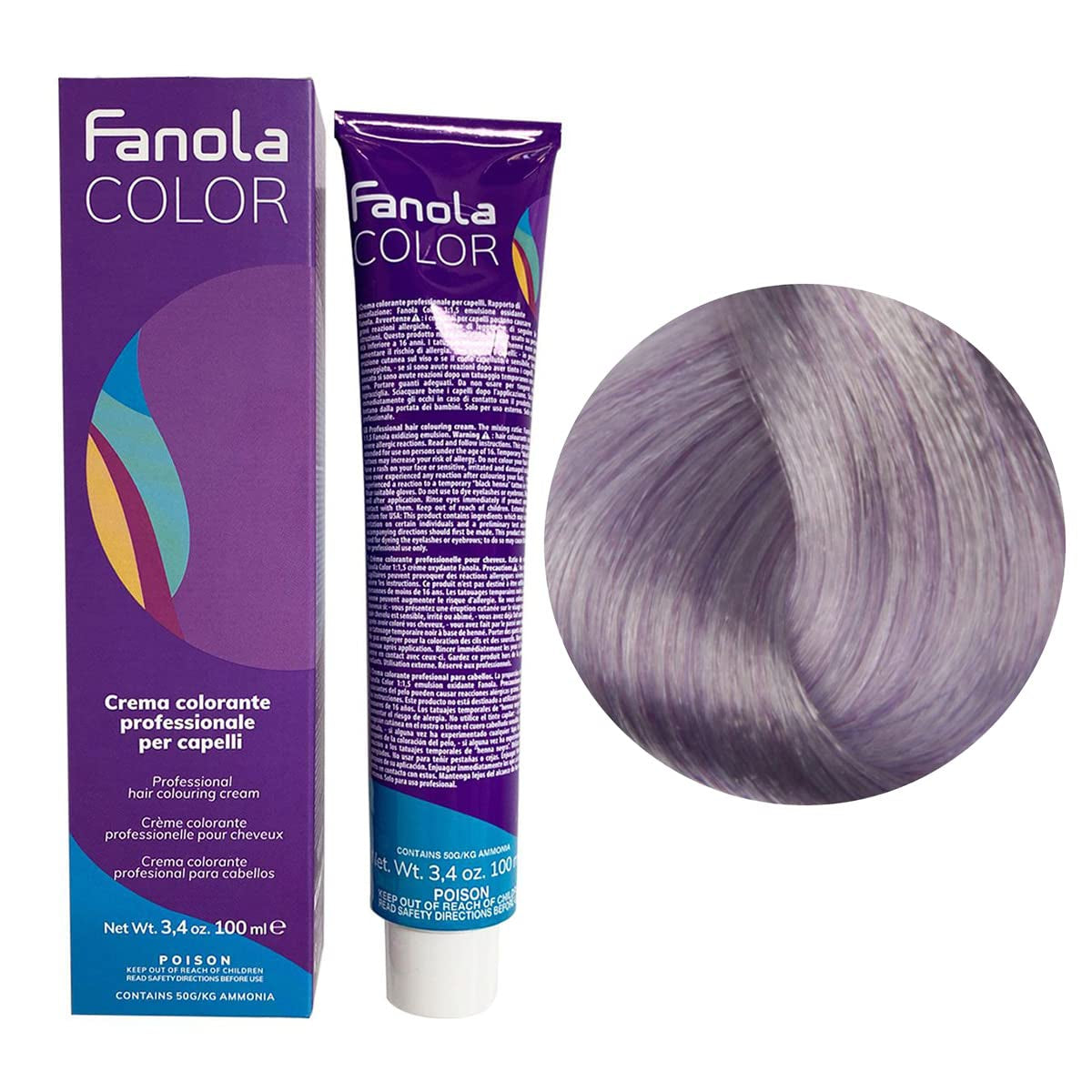 Fanola crema colore Farbcreme 7,0 Blond, 100 ml