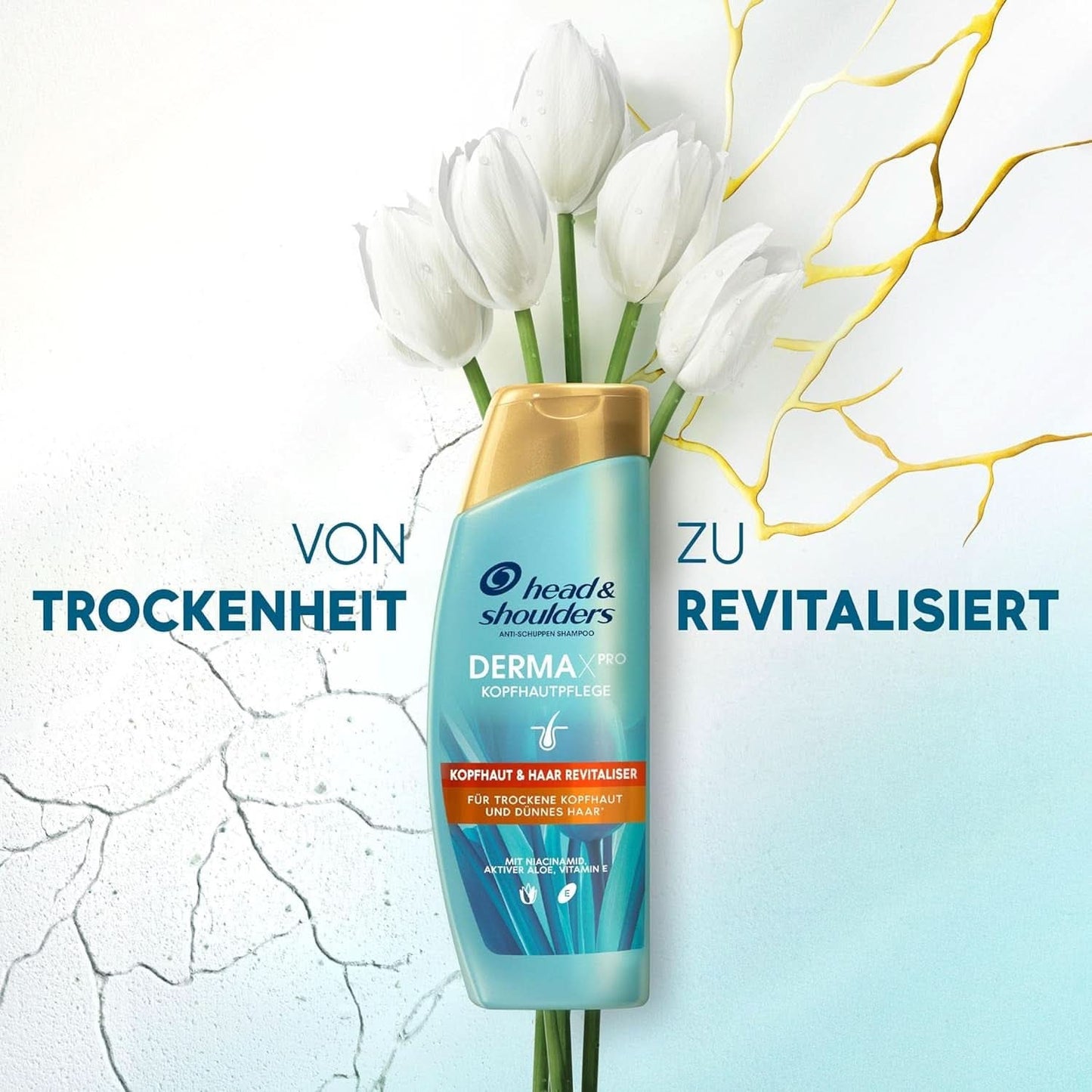 Derma X Revitalizing Shampoo, Head & Shoulders, 250 ml Dusche und Bad Naty Shop