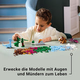 LEGO Classic Kreativ-Dinosaurier-Bauset mit Tiermodellen und Figuren aus Steinen, fantasievolles Spielerlebnis, Geschenk für Jungen und Mädchen ab 5 Jahren, inklusive T.Rex und Triceratops 11041 Bausets Besuchen Sie den LEGO-Store