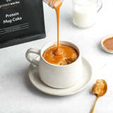 Protein Works Protein Tassenkuchen | Schokoladencreme | Dieser Köstliche Nachtisch Ist Sehr Protein- Und Ballaststoffreich| 500G Mischung zum Backen und Kochen Naty Shop