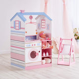Olivia's Little World Teamson Kids Holzpuppen, 45 cm, doppelseitig, für Kinder TD-11460W