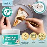 He-Ju, Pulver mit weißem Schokoladen- und Kokosgeschmack, 250 Gramm Aromen Naty Shop