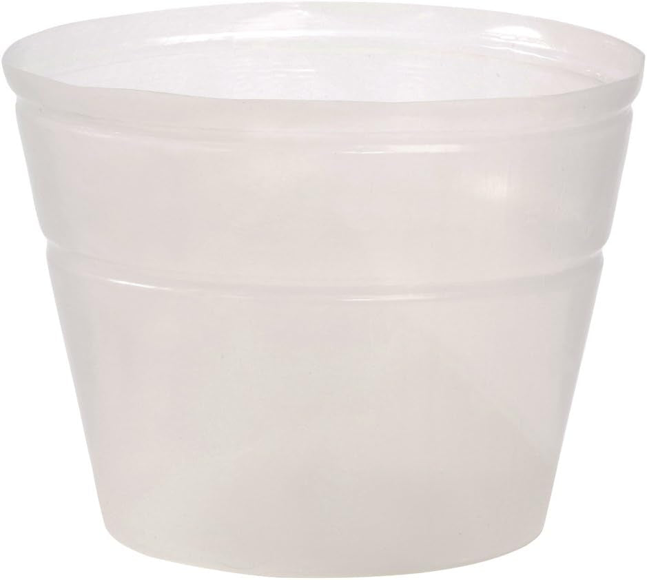 Dehner Topfträger, flexibel, Ø 40 cm, Höhe 31 cm, Kunststoff, transparent