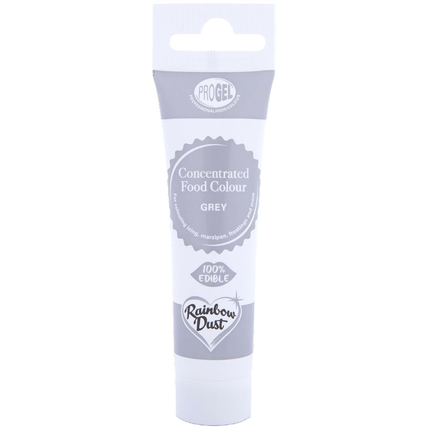 Progel konzentrierte Lebensmittelfarbe – Grau