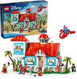 LEGO® Disney „Lilo und Stitch“ Strandhaus – Bauspielzeug mit 6 Zimmern, Observatorium, Raumschiff und 5 Minifiguren – Geburtstagsgeschenk für Mädchen und Jungen ab 9 Jahren und Fans 43268 Bausets Beuche den LEGO-Store Standardtitel