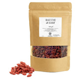 ERBOTECH Goji-Beeren 200 g, Goji-Beeren mit hohem Vitamingehalt, getrocknete Früchte ohne Zucker und Schwefel, natürliche und energiereiche Superfoods, hergestellt in Italien. Dehydrierte Produkte Naty Shop 500 g