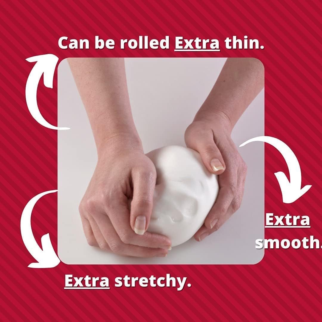Extra Fondant Schokoladenbraun 1 kg – Extra elastischer Fondant mit Vanillegeschmack, perfekt zum Bedecken von Kuchen – Schokoladenbraun – 1 kg Zuckerpaste Naty Shop