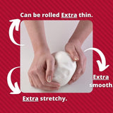 Extra Fondant Grün 1 kg – Extra elastischer Fondant mit Vanillegeschmack, perfekt zum Bedecken von Kuchen – Grün – 1 kg Zuckerpaste Naty Shop
