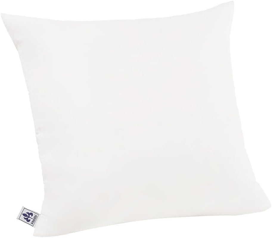 Kissen Irisette Noblesse – Hergestellt in Deutschland – Kissen mit abnehmbarem Bezug aus reiner Baumwolle, 80 x 80 cm, Öko-Tex-zertifiziert. Naty Shop Standardkissen 80 x 80 cm