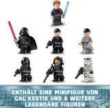 LEGO Star Wars Imperialer Sternenzerstörer, Raumschiff-Set, Bauspielzeug, Darth Vader und Cal Kestis Spielset, Geburtstagsgeschenk für Jungen, Mädchen und Fans 75394 Bausets Besuchen Sie den LEGO-Store