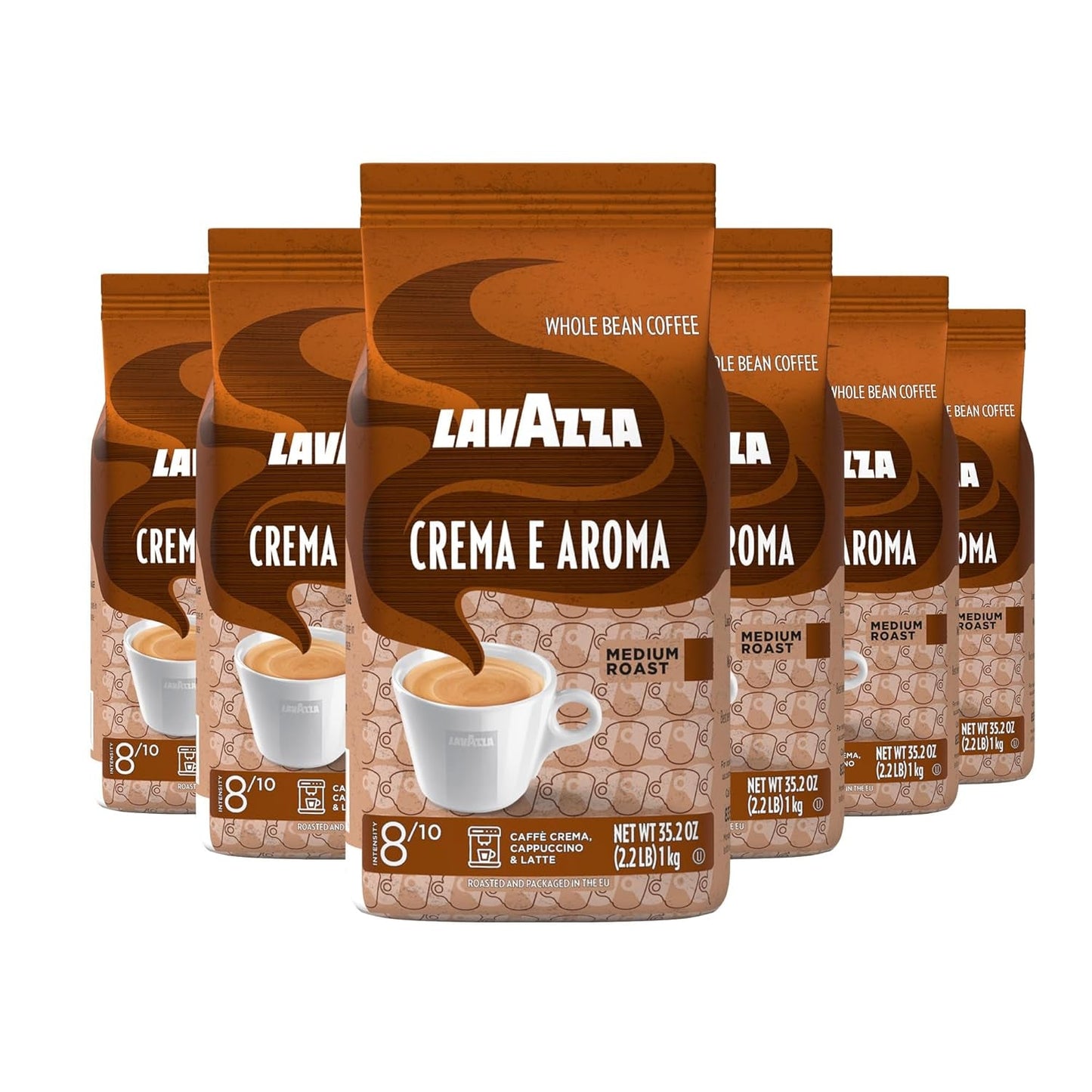 Lavazza Cream E Aroma Bohnen 6x1kg