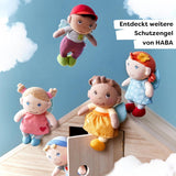 HABA Schutzengel Holly – Weiche Stoffpuppe (15 cm), perfektes Willkommensgeschenk für Babys und Kleinkinder – Waschbar bei 30 °C – 2011871001