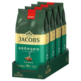 Jacobs Krönung Cream, Ganze Bohnenkaffee, 4er Pack (4 x 1000g)