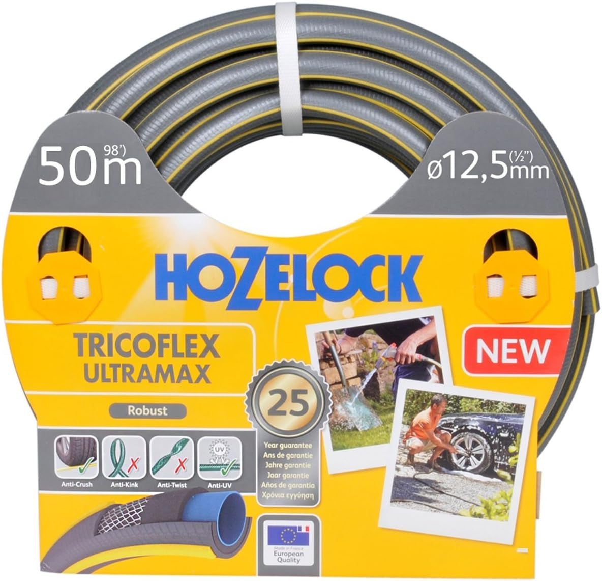 Schlauch Hozelock Tricoflex Ultramax 25 m (Durchmesser 12,5 mm)