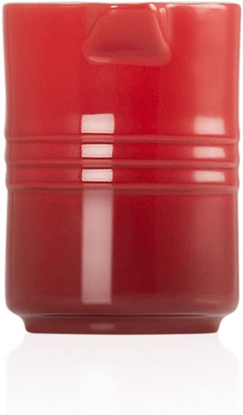 Le Creuset Milchbecher aus Steinzeug, 150 ml, Kirschrot, 91051700060099