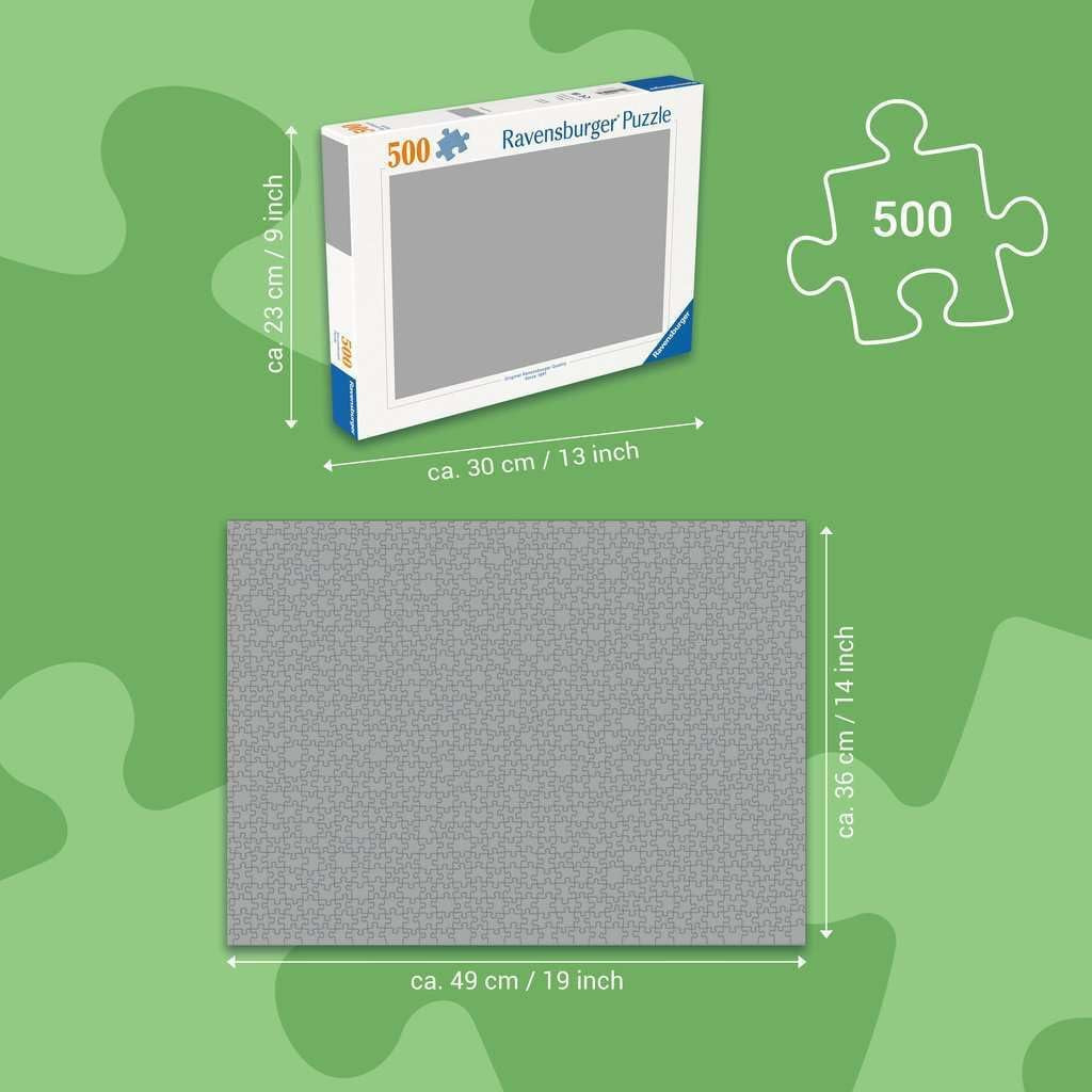 Ravensburger Puzzle 12000847, Skandinavische Orte – Bootshäuser in Smøgen, Schweden – 500-teiliges Puzzle für Erwachsene und Kinder ab 12 Jahren. Puzzle Naty Shop