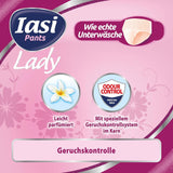 LADY Pants 48 Einweg-Harninkontinenzhosen Saugfähigkeit Plus Größe S für Damen 48 Stk