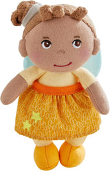 HABA Schutzengel Holly – Weiche Stoffpuppe (15 cm), perfektes Willkommensgeschenk für Babys und Kleinkinder – Waschbar bei 30 °C – 2011871001