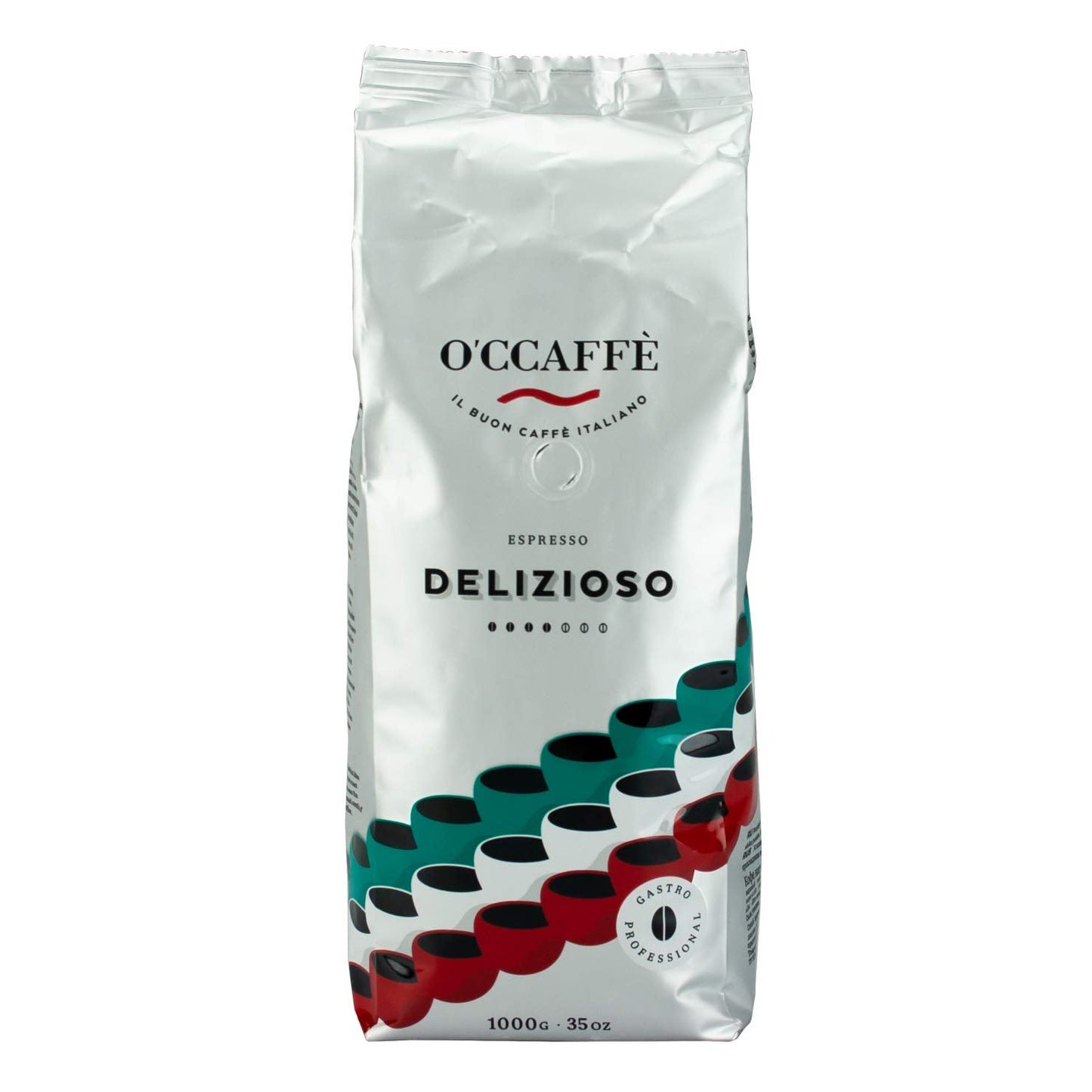 O'CCAFFÈ Gran Bar Cremaroma Kaffeebohnen 1 kg