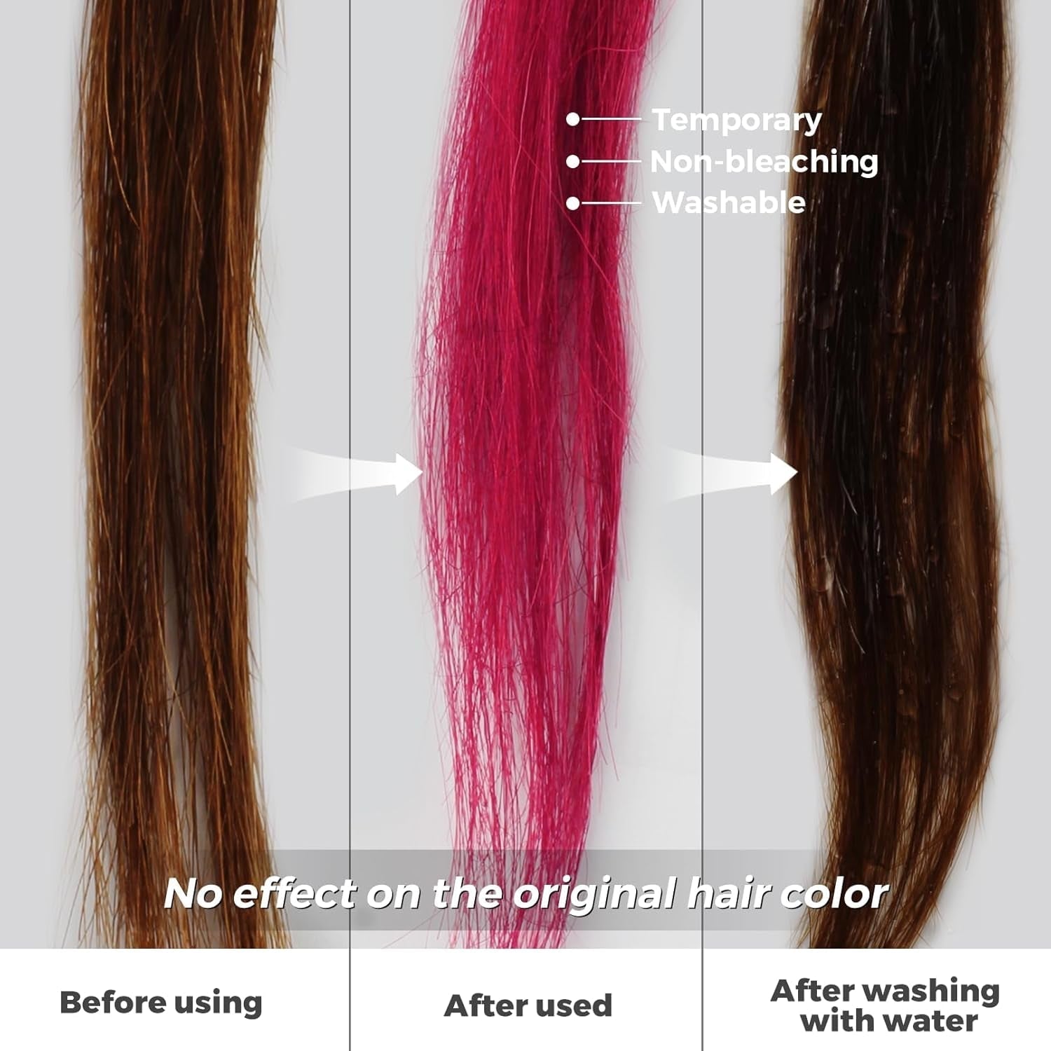 Temporäre Haarfarbe, 4,23 Unzen, Farbwachs für Männer und Frauen, waschbar, natürliche Farbe, Pomade, sofortige Haarfarbe für Party, Cosplay, Halloween (rot), Naty Shop Haarfärbemittel