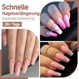 Ballerina-Gel-Nagelspitzen, 216 Stück, 12 Größen, weiche Gel-Nagelspitzen, vollständige Abdeckung, Nagelverlängerungs-Set, halbmatt, DIY, Heimkunst
