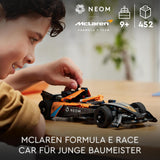 LEGO Technic NEOM Mclaren Formel-E-Rennwagen, Rennauto-Spielzeug für 9-jährige Jungen und Mädchen, Modellauto-Bausatz, Kinderzimmerdekoration, Geburtstagsgeschenkidee 42169 Bausets. Beuche den LEGO-Store