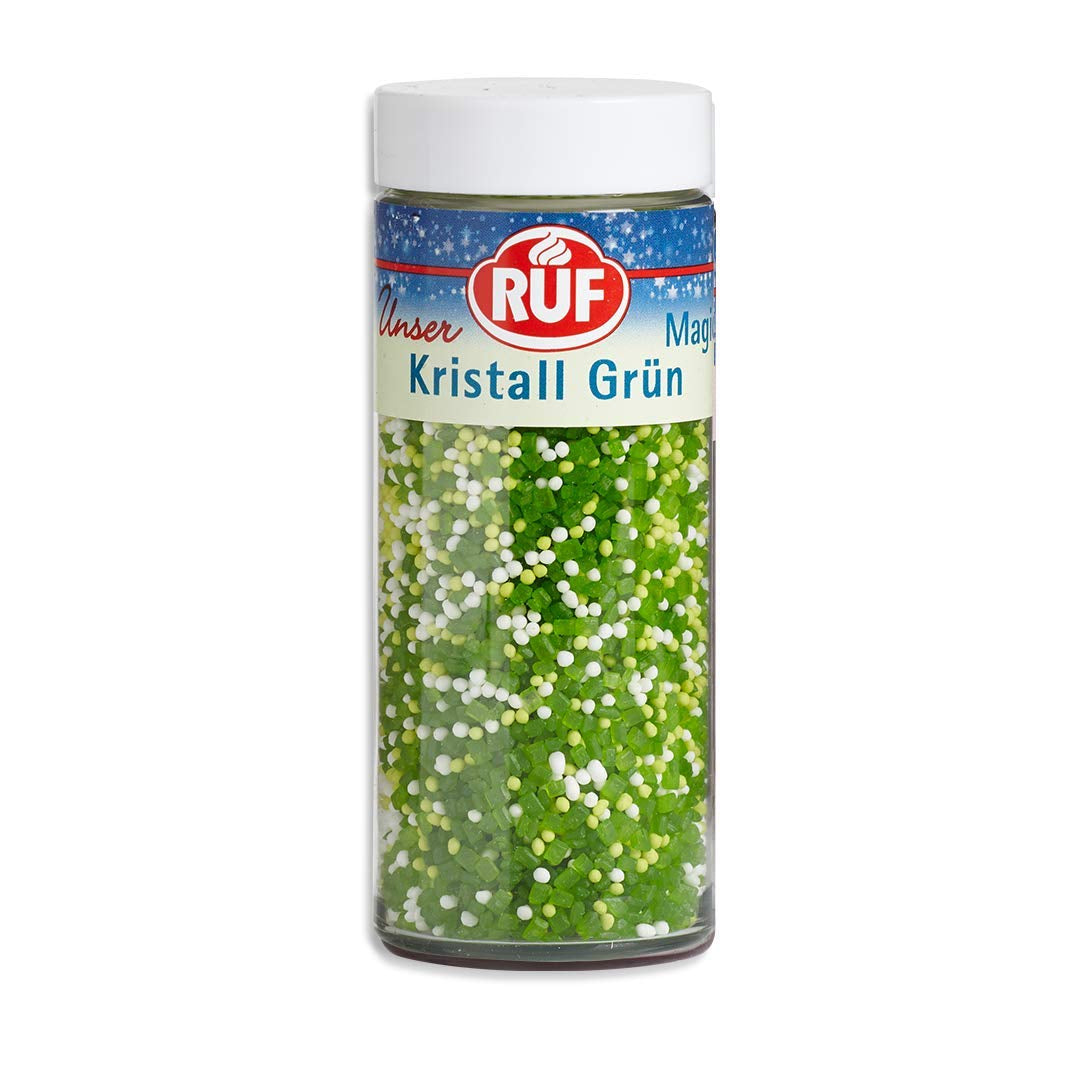 RUF Love Chocolate Schoko-Linsen-Dekorationen, hergestellt aus feiner Vollmilchschokolade mit einer knusprigen und bunten Zuckerglasur, 75 g pro Packung