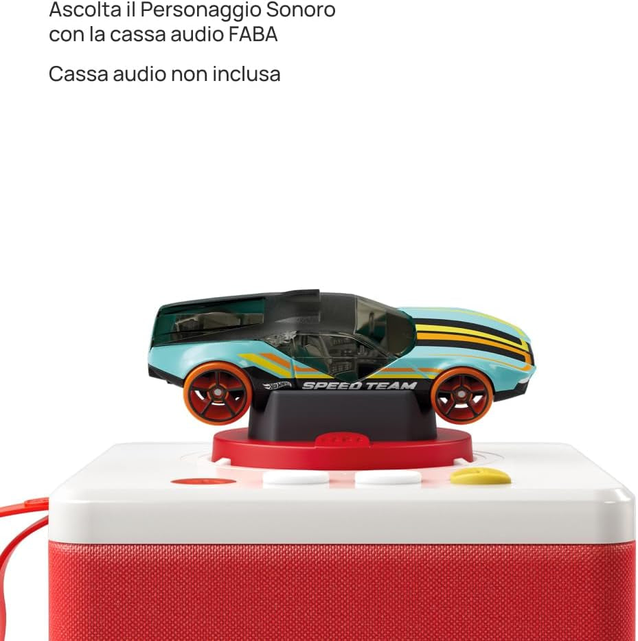 Hot Wheels Dinosaurier-Angriffs-Klangfigur – Geschichten und Klanggeschichten für Jungen und Mädchen von 3–5 Jahren, Spielzeug mit Lerninhalt, italienische Version Jucarii Bebe Naty Shop