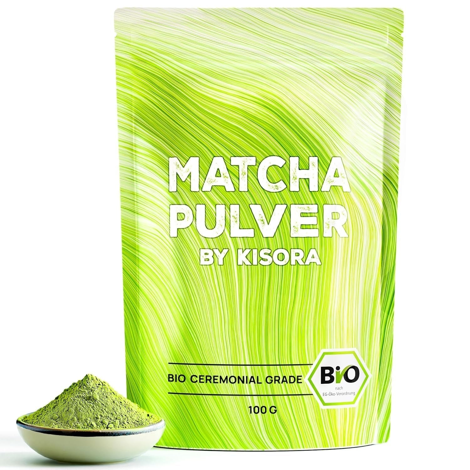 Zeremonieller Matcha BIO-Qualität 100G grüner Tee 100 % Bio-Grüntee-Matcha-Pulver