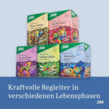 Salus – Krafttier-Tee – Die stille Katze – 1X 15 Filterbeutel (28,5 g) – Minz-Kräutertee mit Ashwagandha – Bio