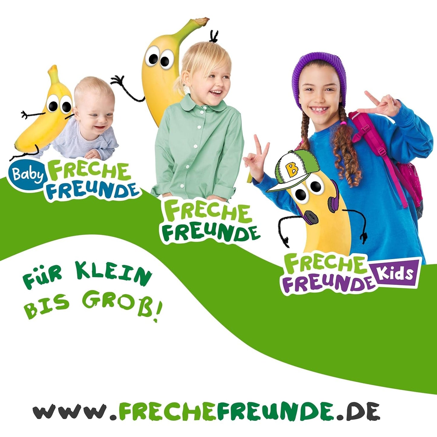 FRECHE FREUNDE Bio-Frühstücksmüsli Edda's Beeren-Knusper-Müsli-Mischung für Schulkinder mit gefriergetrockneten Erdbeeren, vegan, 6er-Pack (6 x 280 g)