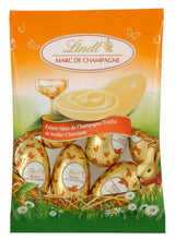 Schokoladen-Auswahl-Eier | 288 g | 2 x Haubeneier und Schokoladentrüffel | 3 x 90g | Feinste Marc de Champagne-Trüffel in weißer Schokolade | Osterschokolade | Geschenk aus Schokolade